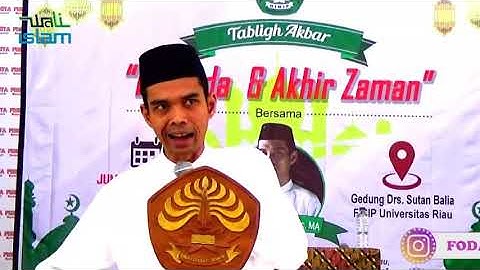 Pemuda Akhir Zaman || Ustadz Abdul Somad, Lc. MA Part 2