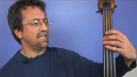 Upright Bass Bluegrass Bassline: Open Strings in E