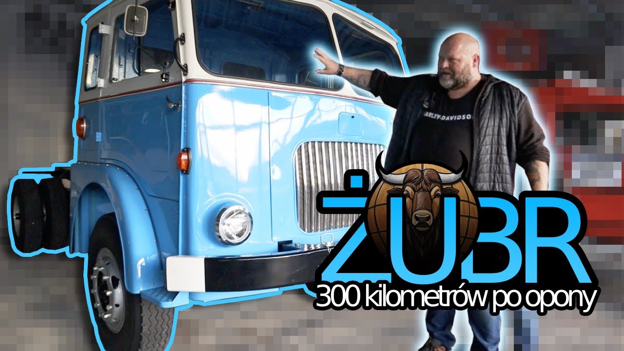 ODRESTAUROWALI pierwszą polską ciężarówkę ciężką ŻUBR!