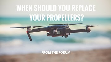 How often should you replace you props? / from the forum