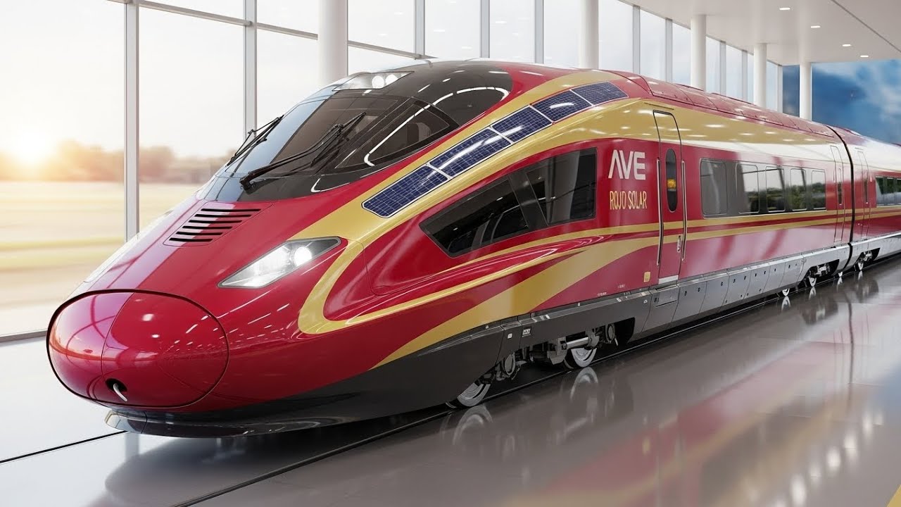 AVE Rojo Solar 2026: El Tren Bala Más Apasionado y Rápido de España