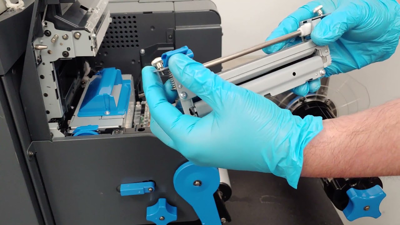 QuickLabel QL-300 Routine Maintenance Unwinder Unit