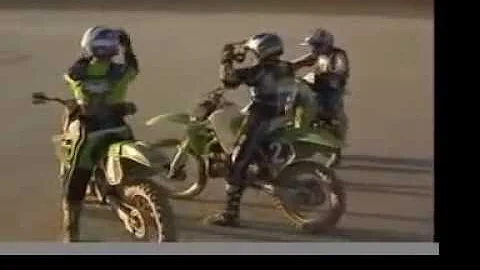 Destry Abbott, Brian Brown, Shane Esposito - Kawasaki Team Green