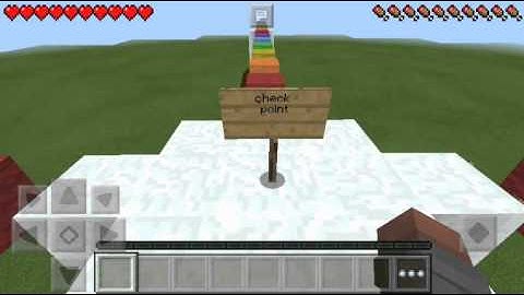 Прохождение паркур карты в minecraft pe