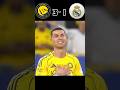 GOAT Ronaldo vs Mbappe - Al Nassr vs Real Madrid match #football #youtube #shorts