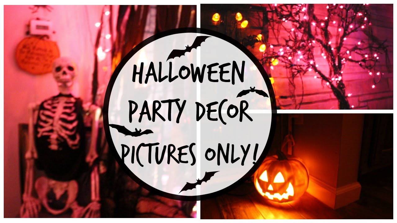 Halloween Party Decor 2015//Pictures!!