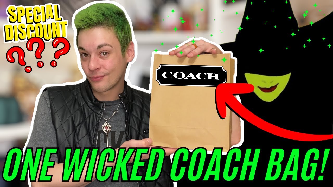 One WICKED Coach Bag For One WICKED Deal! Black Friday Coach