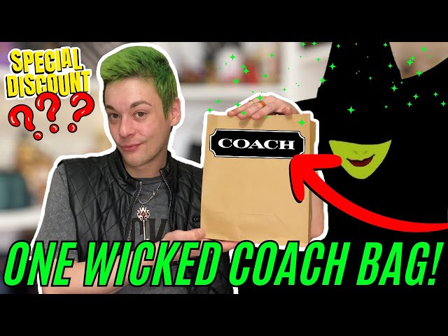 One WICKED Coach Bag For One WICKED Deal! Black Friday Coach