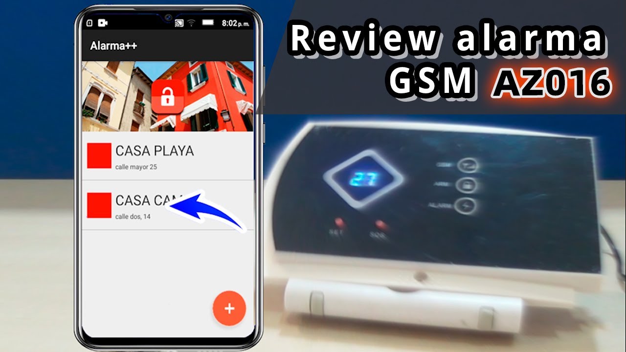 Alarma GSM inalámbrica G18 SI BPI