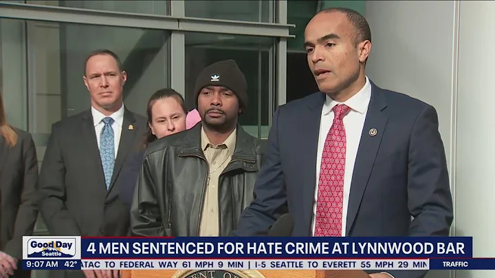 4 men sentenced for hate crime at Lynnwood bar | FOX 13 Seattle