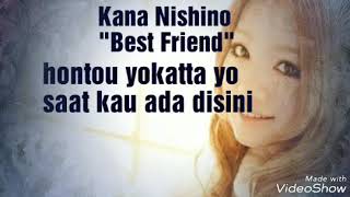 Kana Nishino  Best Friend S subtitle Indonesia