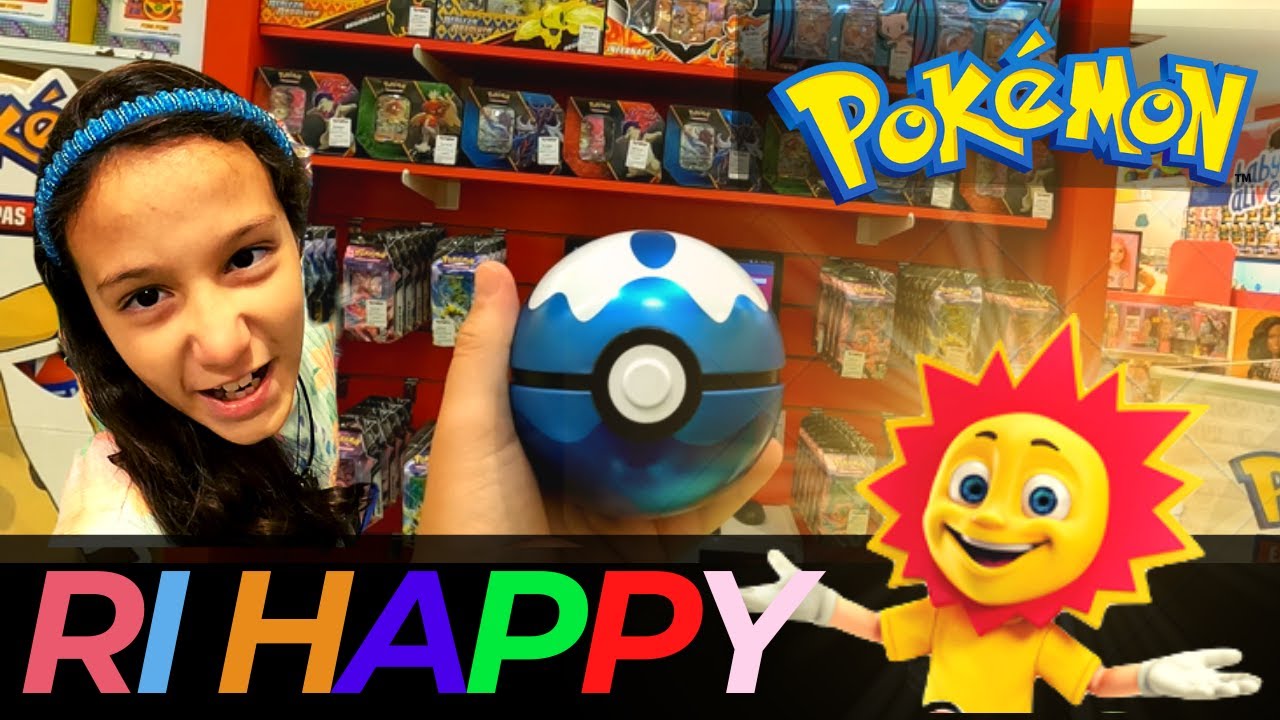 Box Coleção Pikachu V Pokemon Carta Jumbo Copag - Ri Happy