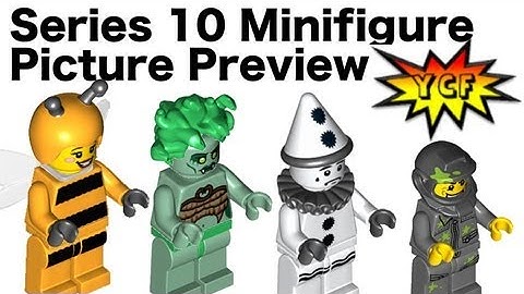 LEGO Minifigures Series 10 Picture Preview -  Set 71001 2013 Collectable
