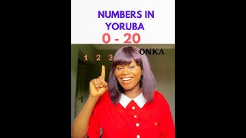 1 to 20 // NUMBERS IN YORUBA LANGUAGE