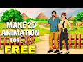 How To Make 2D Animation with AI - Completely FREE