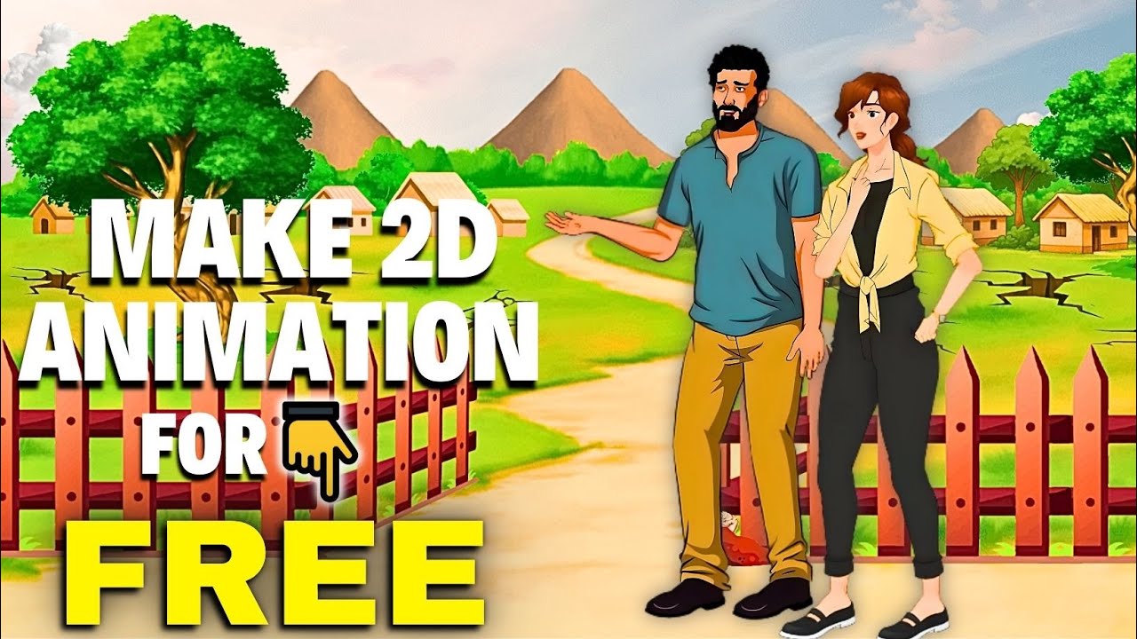 How To Make 2D Animation with AI - Completely FREE - YouTube