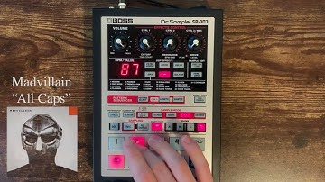 Madvillain "All Caps" Boss SP-303 remake