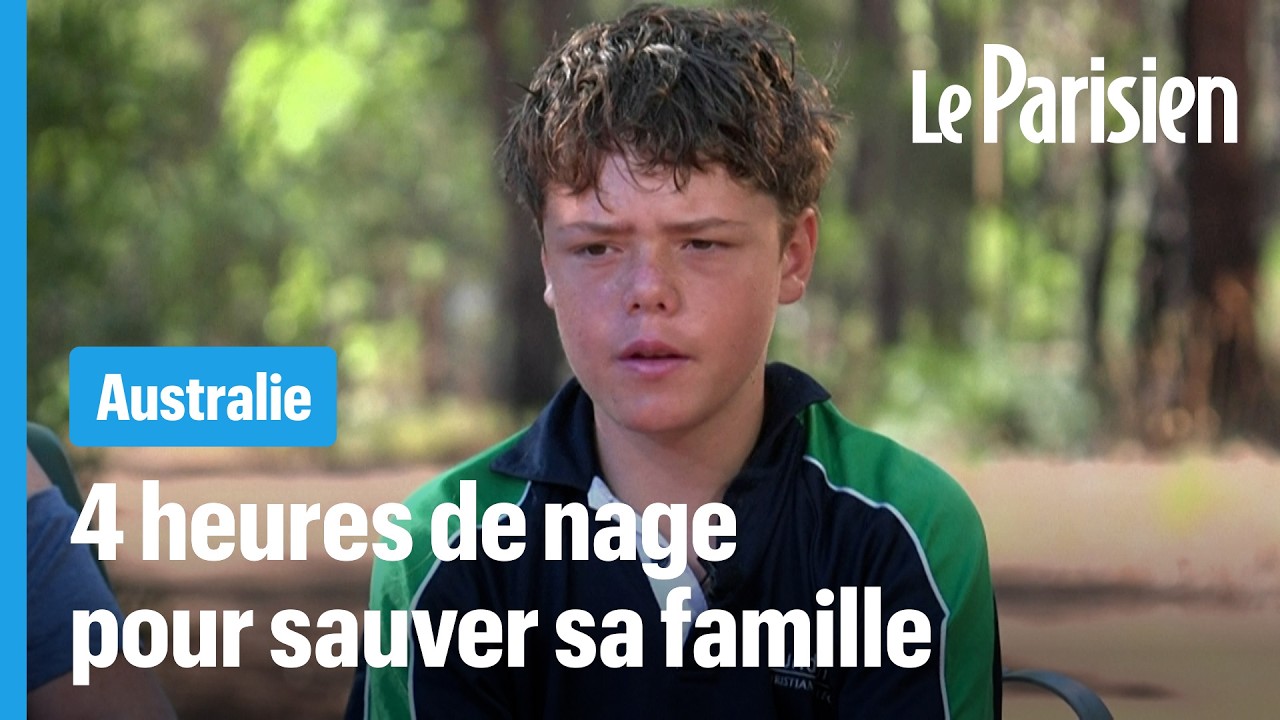 Australie : cet ado de 13 ans nage 4 heures pour sauver sa famille perdue en mer