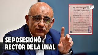 José Ismael Peña se posesionó como rector de la Unal sin el aval de Mineducación | El Espectador