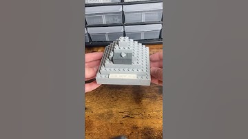 Day 730 of building a silver play button out of LEGO until I get a real one #lego #playbutton #short