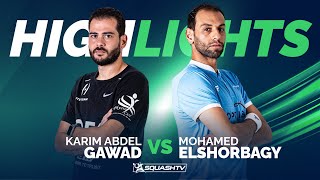 🇪🇬 Gawad v Mo. Elshorbagy 🏴󠁧󠁢󠁥󠁮󠁧󠁿 | PSA Squash Tour Finals 2024/25 | RD2 HIGHLIGHTS
