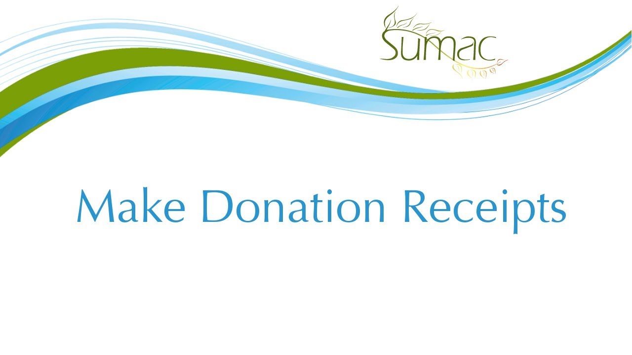 how to create a donation receipt 13 steps with pictures