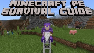 How To Find A Skeleton Horse: The Minecraft Pocket Edition Survival Guide Ep 43