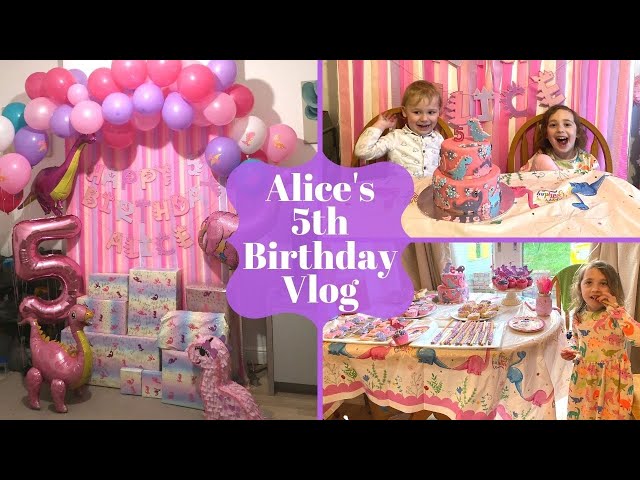 Alice In Wonderland 5th Birthday Party