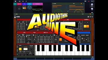 JUNE Vintage Poly Synth by AudioThing - A Faithful Recreation of the Roland Juno-60 for the iPad