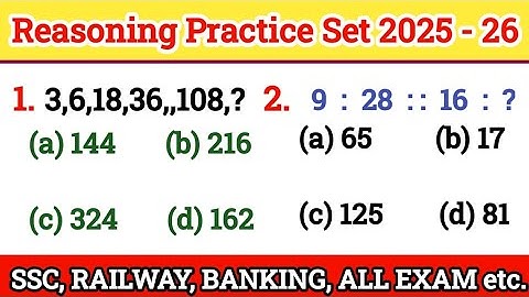Reasoning clases | Analogy reasoning tricks, Reasoning practice set,RPF,NTPC,SSC CGL,CHSL,SSC GD,MTS