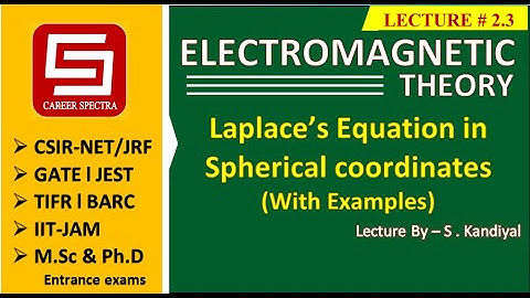 Lecture -2.3 | Laplace