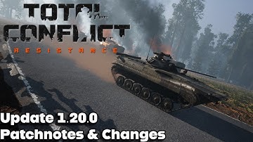 Patchnotities en wijzigingen voor Total Conflict Resistance Update 1.20.0