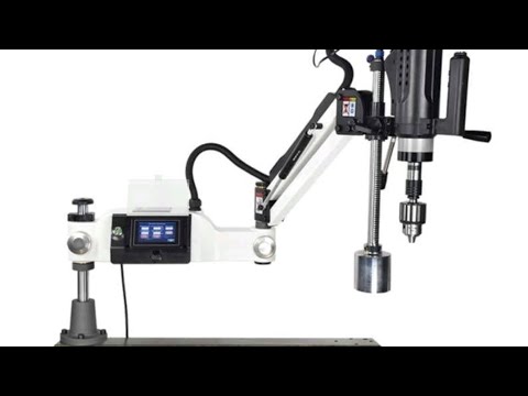 Свердлильні / різьбонарізні маніпулятори 2в1! Нарізання різьби: М3–М16, свердління: Φ1–Φ12, потужність двигуна: 600 Вт, видео 2