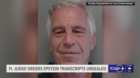Grand jury transcripts from abandoned Epstein investigation in Florida can be released, judge rules