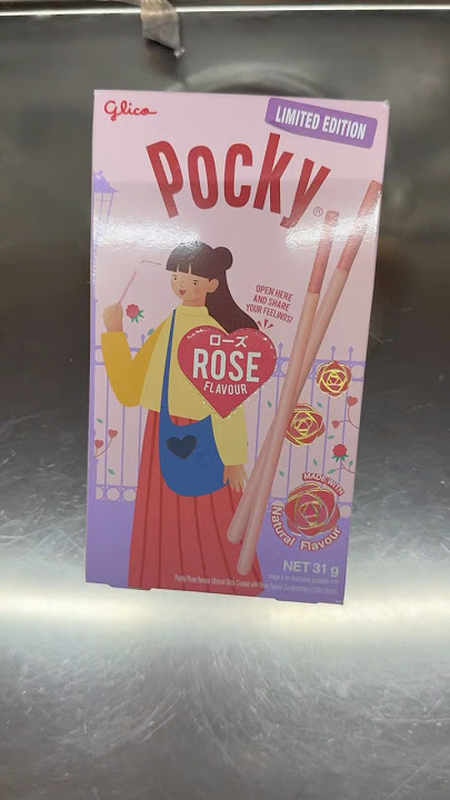 Pocky Rose Flavour 🌹 (Limited Edition)