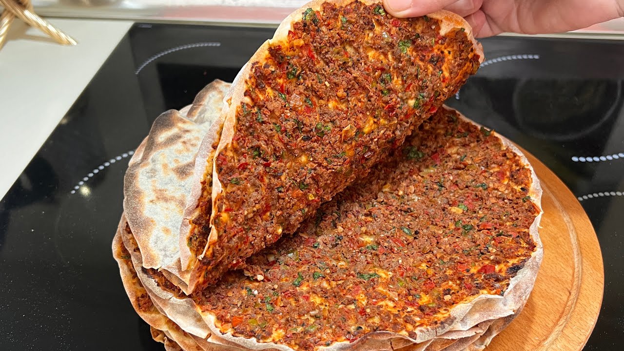 MASTERCHEF TE YAPILAN ????‍???? LAHMACUN  TARİFİ EN KOLAY NASIL YAPILIR.