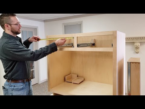 How to Measure and Size Drawer Boxes