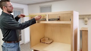 How to Measure and Size Drawer Boxes