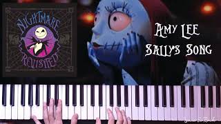 Evanescence's Amy Lee - SALLY'S SONG (Piano Tutorial) [PART. 04 / CHORUS 02]