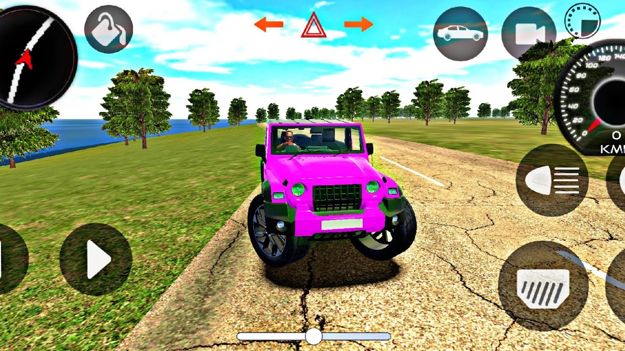 Modify Mahindra Thar Game ( Gadi wala game ) Games :  Game Play Android Gameplay 2026