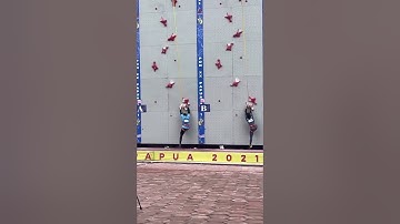 Climbing Timing System with HDMI video Wall output display by Motion Climb.