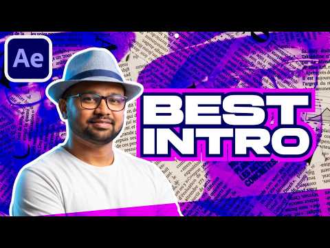 Motion Graphics Intro Animation in After Effects | No Plugins - YouTube