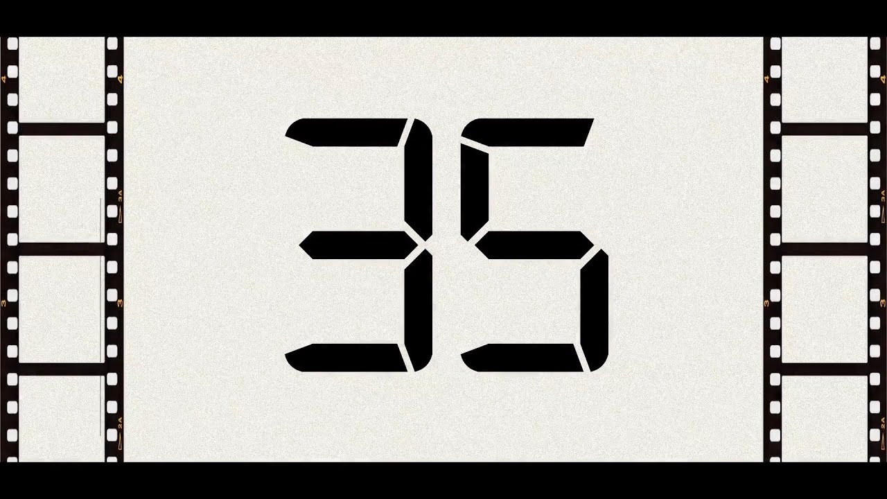 Countdown from 35 to 0 (Retro)