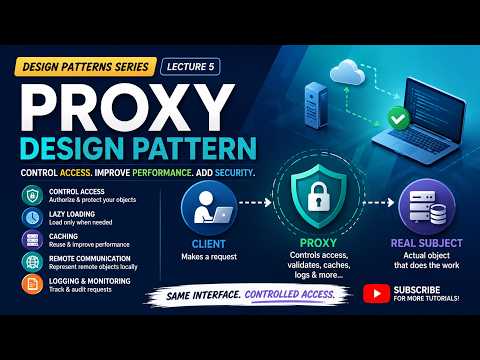 Proxy Design Pattern: Controlling Access and Adding Intelligence