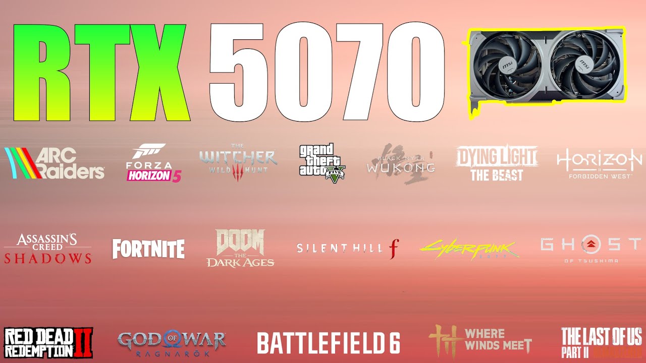 Is RTX 5070 Worth for 4K Gaming? In-Depth Gaming Test!