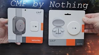 CMF by Nothing - Часы Watch Pro и Наушники Buds Pro