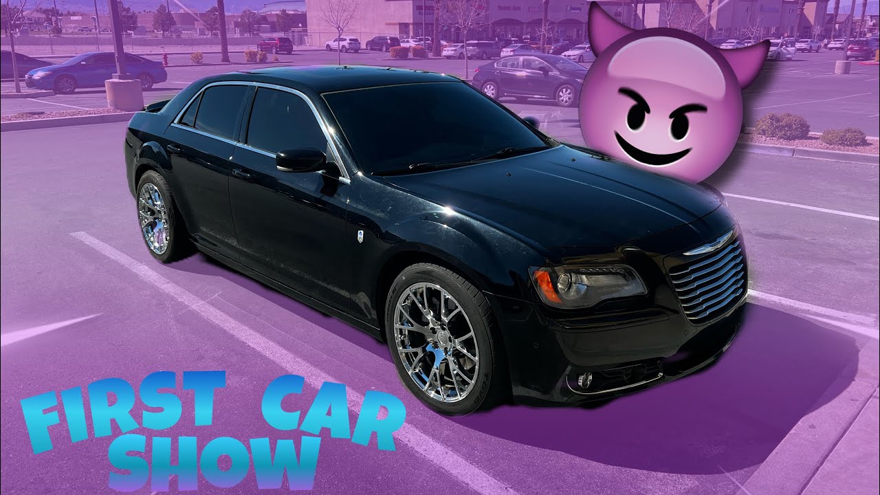 TAKING MY RARE CHRYSLER 300 5.7 HEMI TO ITS FIRST CAR SHOW - YouTube