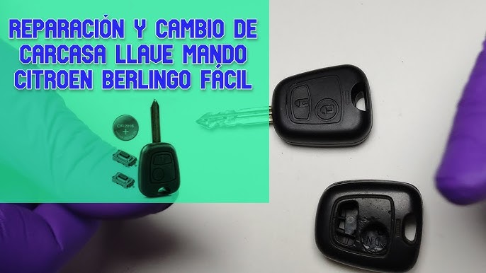 Cómo cambiar la carcasa de un mando a distancia (Peugeot Partner