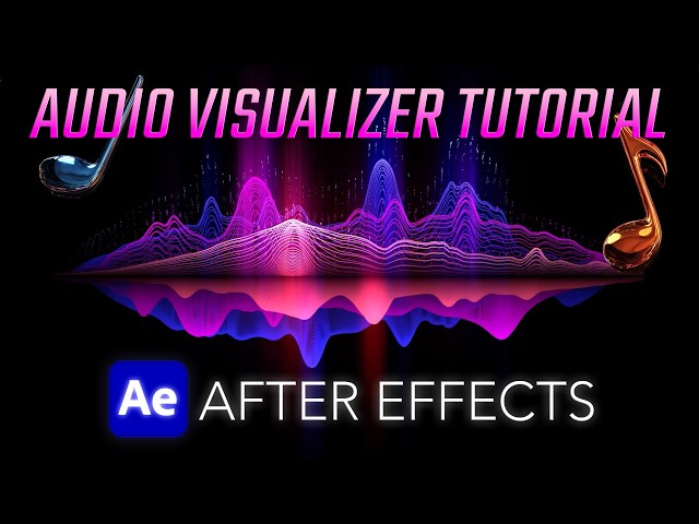 Audio Visualizer Tutorial + Free Download | Make a 3D Waveform in