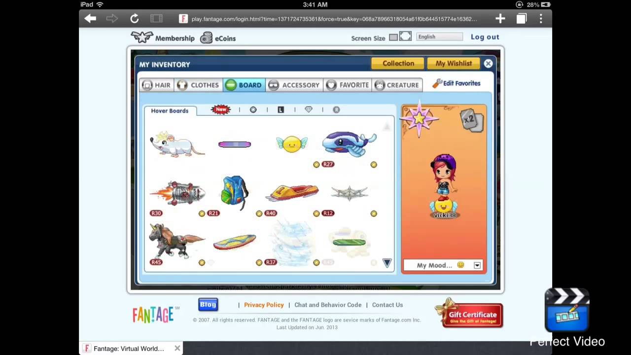 How to get  eCoins on Fantage (part 3) Read Descrption